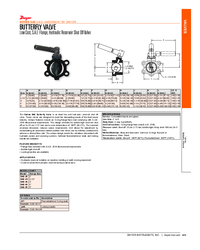 Thumbnail of document Data Sheet - SAE Butterfly Valve